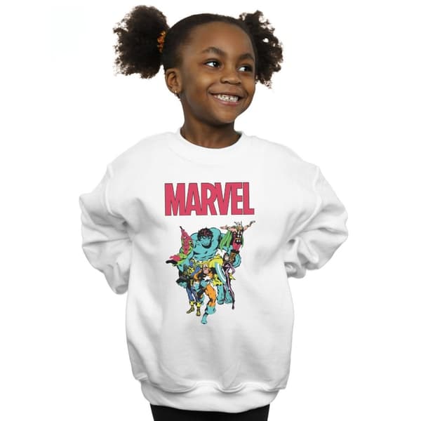 Marvel Girls Avengers Pop Group Sweatshirt
