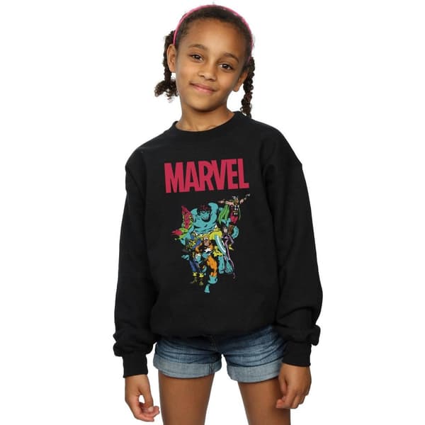 Marvel Girls Avengers Pop Group Sweatshirt