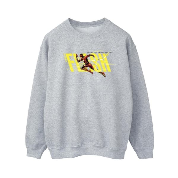 DC Comics Womens/Ladies The Flash Lightning Dash Sweatshirt