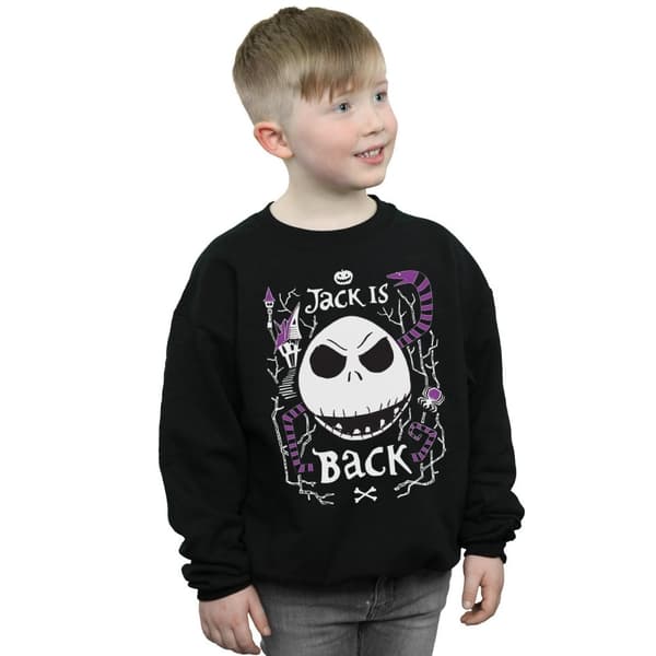 Disney Pojkar Nightmare Before Christmas Jack Is Back Sweatshirt