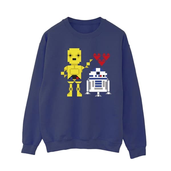 Star Wars Kvinnor/Damer Hjärta Robot Sweatshirt