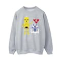 Miniatyrbild 1 av 3: Star Wars Kvinnor/Damer Hjärta Robot Sweatshirt