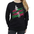 Miniatyrbilde 4 av 5: Elf Womens/Ladies Santa´s Coming Sweatshirt