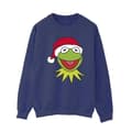 Miniatyrbild 1 av 3: Disney Dam/Tjej Mupparna Kermit Julhuvud Sweatshirt