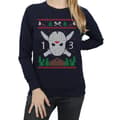 Miniatyrbillede 3 af 5: Friday 13th Womens/Ladies Christmas Fair Isle Sweatshirt