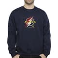 Miniatyrbild 3 av 4: DC Comics Herr The Flash Lightning Logo Sweatshirt