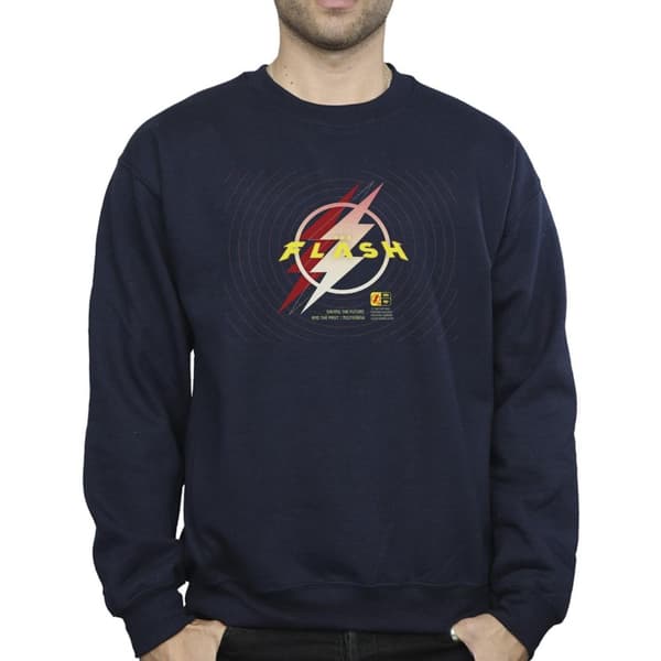 DC Comics Herr The Flash Lightning Logo Sweatshirt