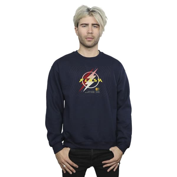 DC Comics Herr The Flash Lightning Logo Sweatshirt