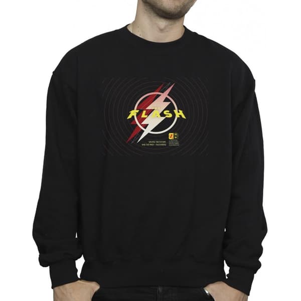 DC Comics Herr The Flash Lightning Logo Sweatshirt