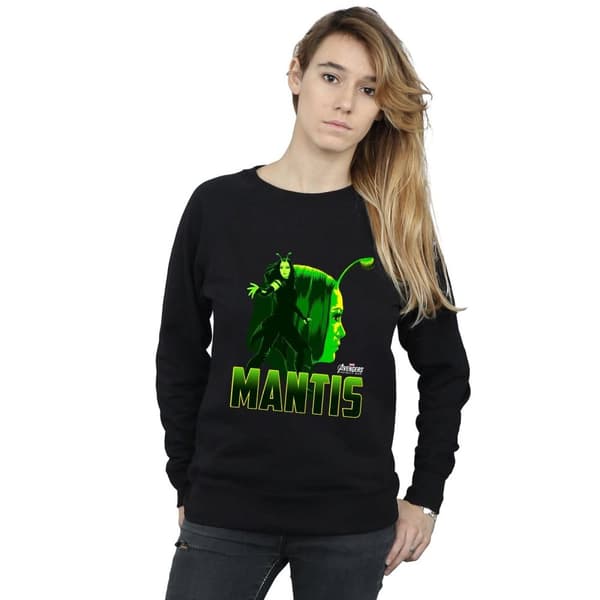 Marvel Dam/kvinnor Avengers Infinity War Mantis Character Sweatshirt