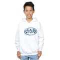 Miniatyrbild 2 av 3: DC Comics Pojkar Batman Japansk Logo Vit Sweatshirt