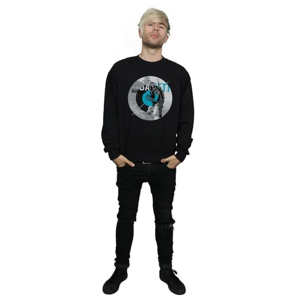 Star Wars Mens Boba Fett Bounty Hunter Circle Sweatshirt