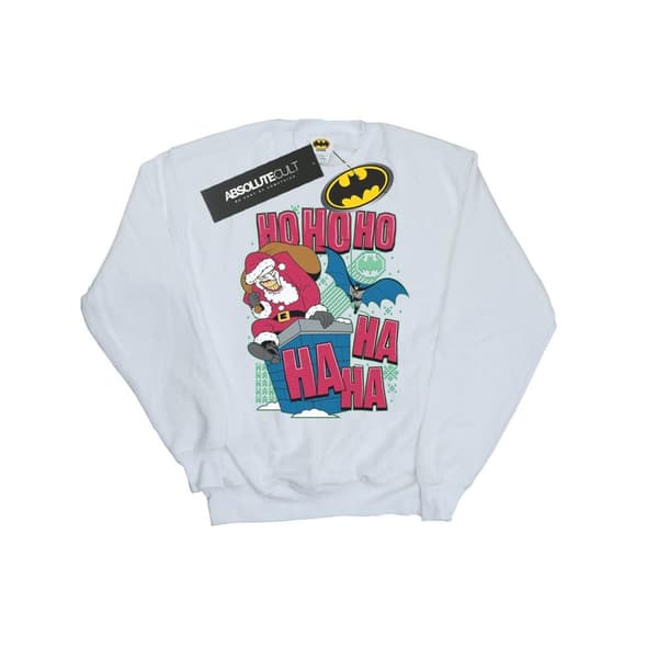 DC Comics Dam/Tjej Batman And Joker Ha Ha Ha Ho Ho Ho Sweatshirt