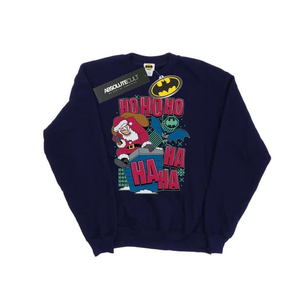 DC Comics Dam/Tjej Batman And Joker Ha Ha Ha Ho Ho Ho Sweatshirt