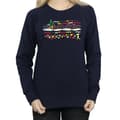 Miniatyrbild 4 av 5: Elf Sweatshirt - Candy Cane Forest för kvinnor/damer