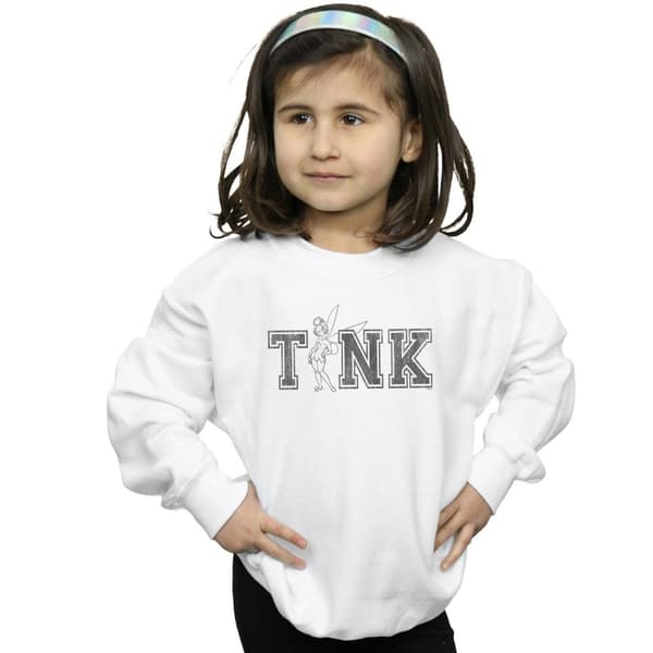 Disney Girls Tinker Bell Collegiate Tink Sweatshirt