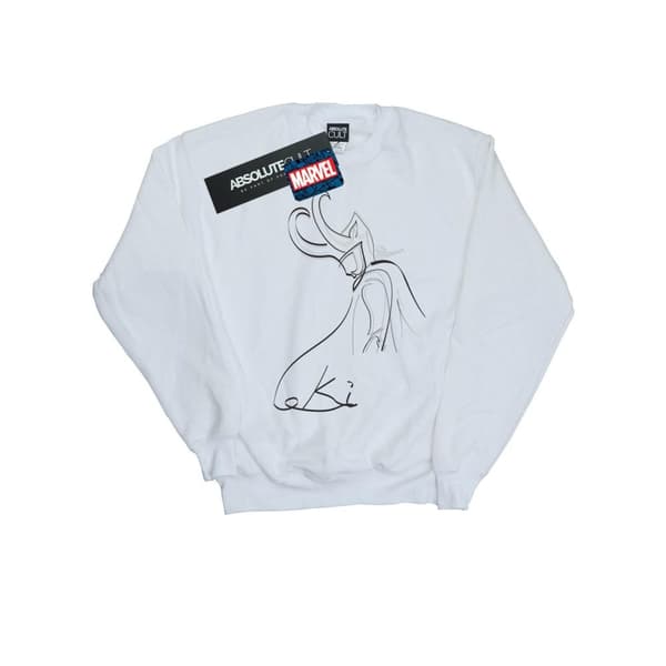 Marvel Womens/Ladies Loki Lines Sweatshirt