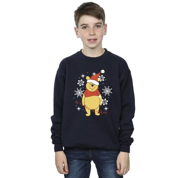 Disney Boys Winnie The Pooh Winter Wishes Sweatshirt