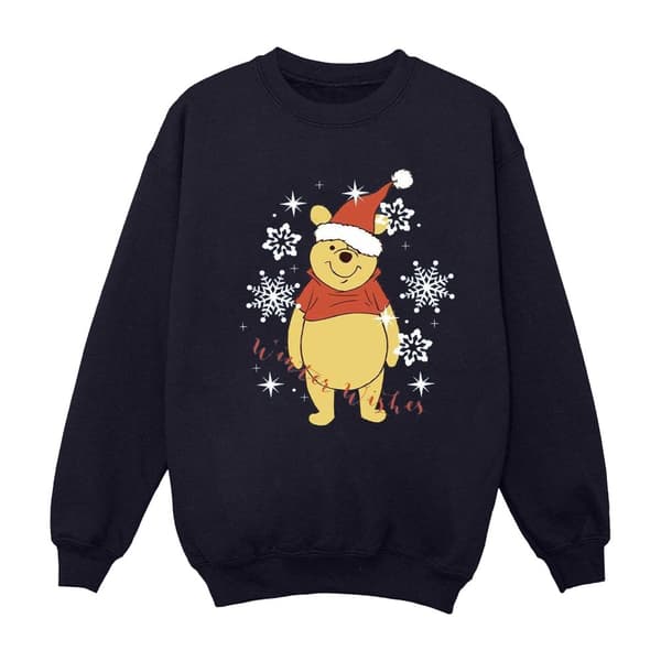 Disney Boys Winnie The Pooh Winter Wishes Sweatshirt