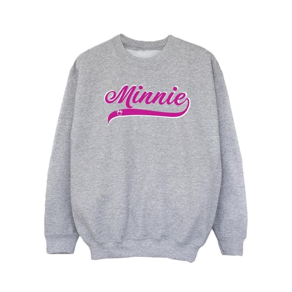 Disney Girls Minnie Mouse Logo Sweatshirt