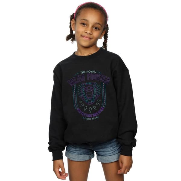 Marvel Girls Black Panther The Royal Talon Fighter Sweatshirt