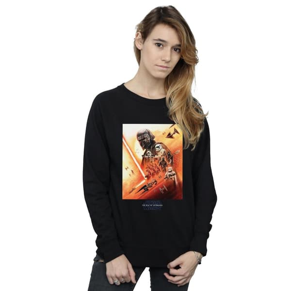 Star Wars: The Rise of Skywalker Dam/kvinnor First Order Poster Sweatshirt