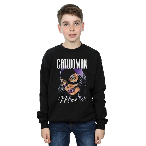 DC Comics Boys Batman Catwoman Feline Fatale Sweatshirt