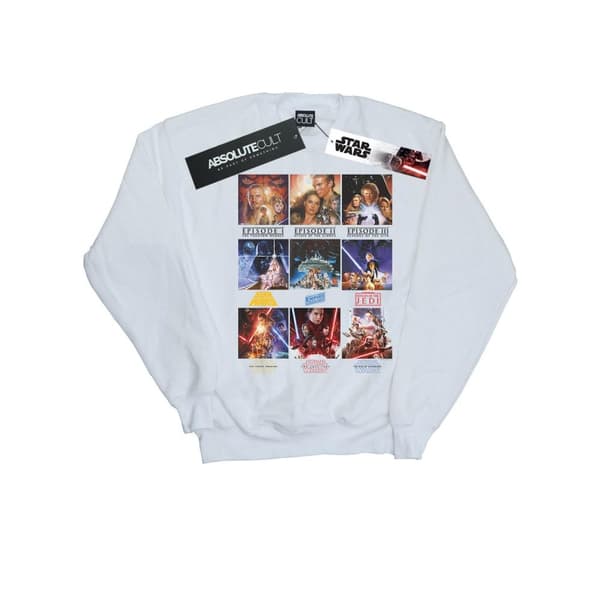 Star Wars Mens Poster Saga Sweatshirt