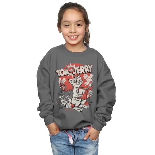 Tom And Jerry Girls Rocket Prank Sweatshirt