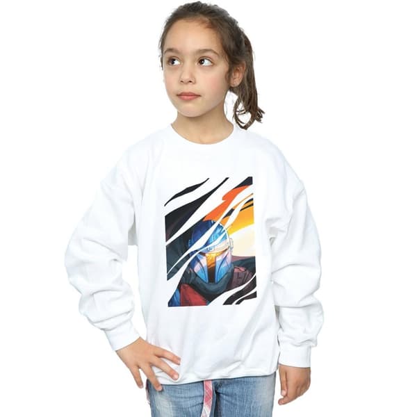 Star Wars Girls The Mandalorian Glare Sweatshirt