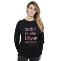 Miniatyrbillede 2 af 3: Disney Womens/Ladies Maleficent Mistress Of Evil Trust In The Love Sweatshirt