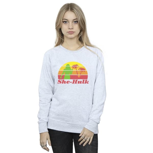 Marvel Women/Ladies She-Hulk: Advokat i rätten Sunset Flex Sweatshirt