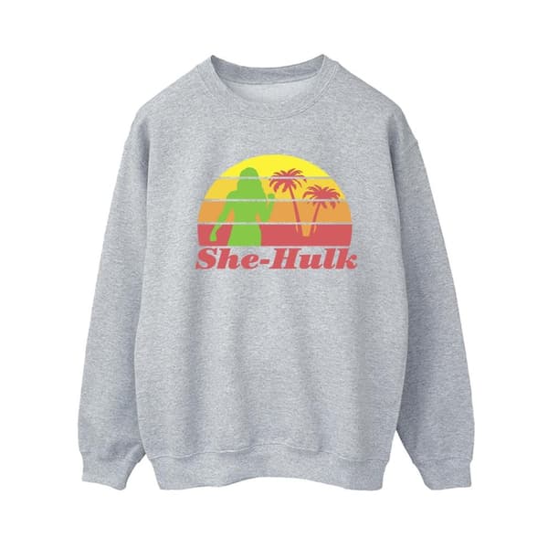 Marvel Women/Ladies She-Hulk: Advokat i rätten Sunset Flex Sweatshirt
