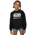 Miniatyrbild 2 av 3: Star Wars Sweatshirt med Mandalorian-logotyp för flickor