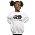 Miniatyrbild 2 av 3: Star Wars Sweatshirt med Mandalorian-logotyp för flickor