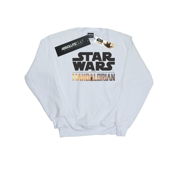 Star Wars Sweatshirt med Mandalorian-logotyp för flickor