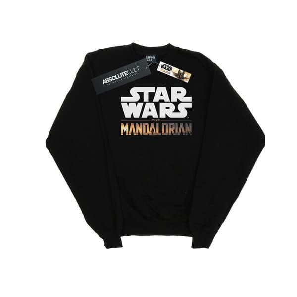 Star Wars Sweatshirt med Mandalorian-logotyp för flickor