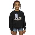 Miniatyrbild 2 av 3: Star Wars Sweatshirt med R2D2 och Grogu från The Mandalorian för flickor