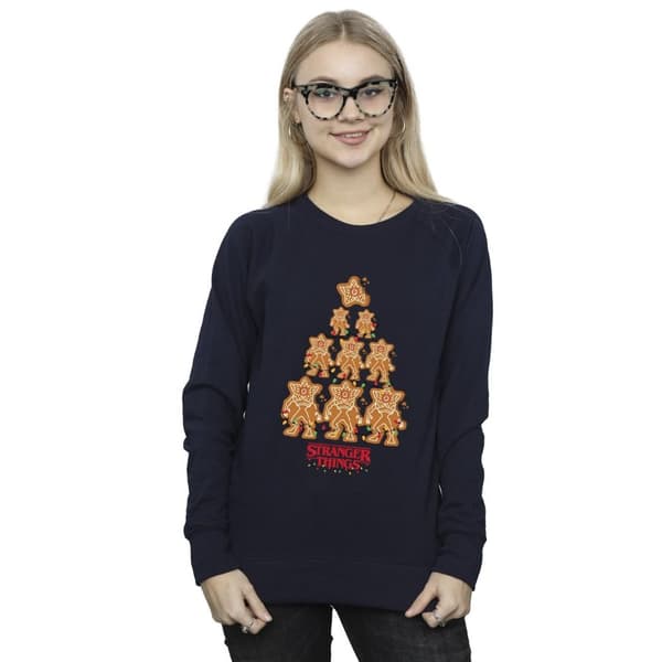 Netflix Sweatshirt med pepparkakor från Stranger Things - dam/dam