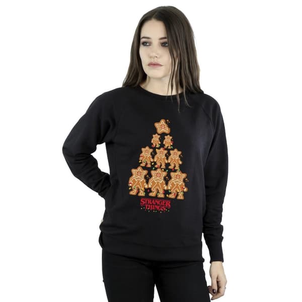 Netflix Sweatshirt med pepparkakor från Stranger Things - dam/dam