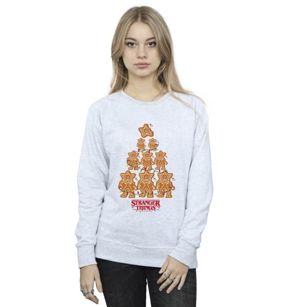 Netflix Sweatshirt med pepparkakor från Stranger Things - dam/dam