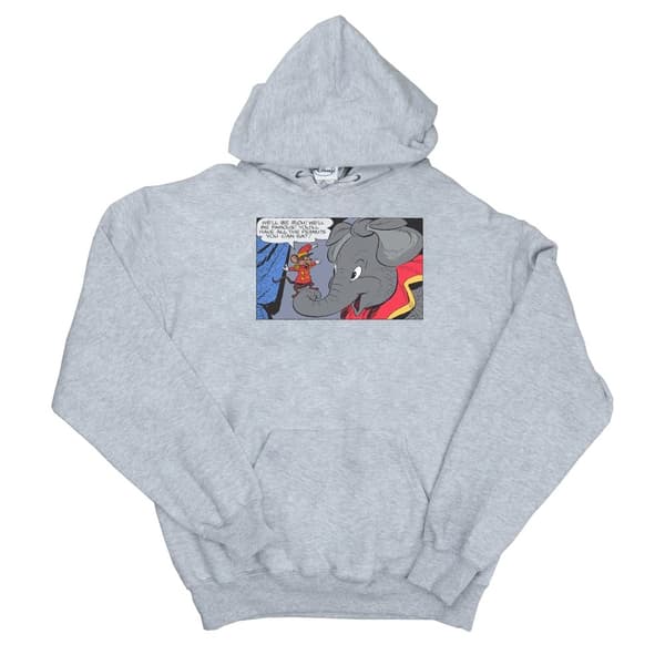 Disney Mens Dumbo Rich And Famous Hoodie