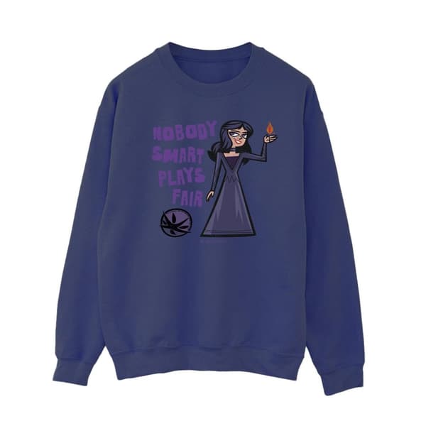 Netflix Dam/Tjej The Witcher - Ingen är smart, ingen är rättvis - Sweatshirt Navy Blue L