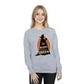 Miniatyrbild 3 av 4: Disney Dam/Tjej Villains Hallow Queen Sweatshirt