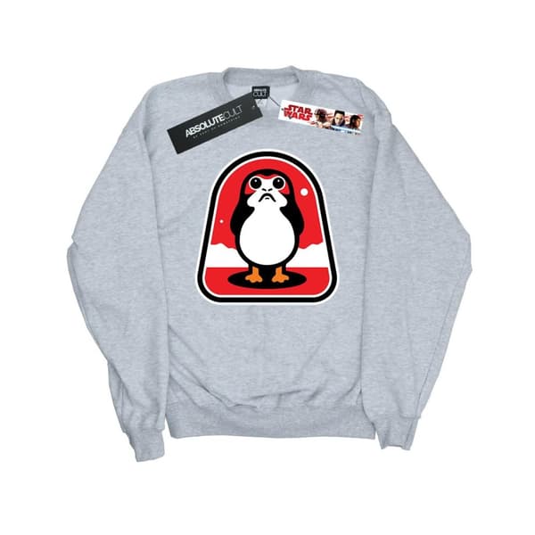 Star Wars Sweatshirt med Porgs-märke från Sista Jedi för flickor