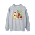 Miniatyrbilde 1 av 2: Disney Mens Winnie The Pooh Ho Ho Ho Scarf Sweatshirt