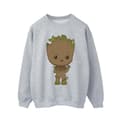 Miniatyrbild 1 av 3: Marvel Mens I Am Groot Chibi Wave Pose Sweatshirt
