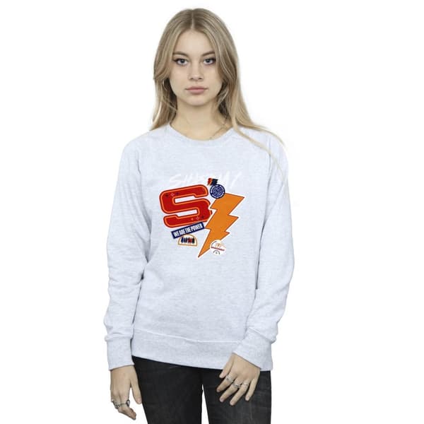 DC Comics Dam/Tjej Shazam Fury Of The Gods Sticker Spam Sweatshirt