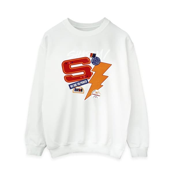 DC Comics Dam/Tjej Shazam Fury Of The Gods Sticker Spam Sweatshirt