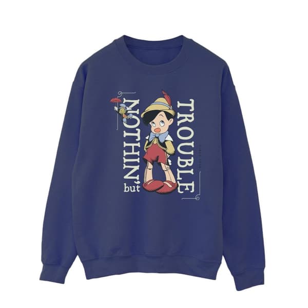 Disney Pinocchio Nothing But Trouble - Sweatshirt för herrar